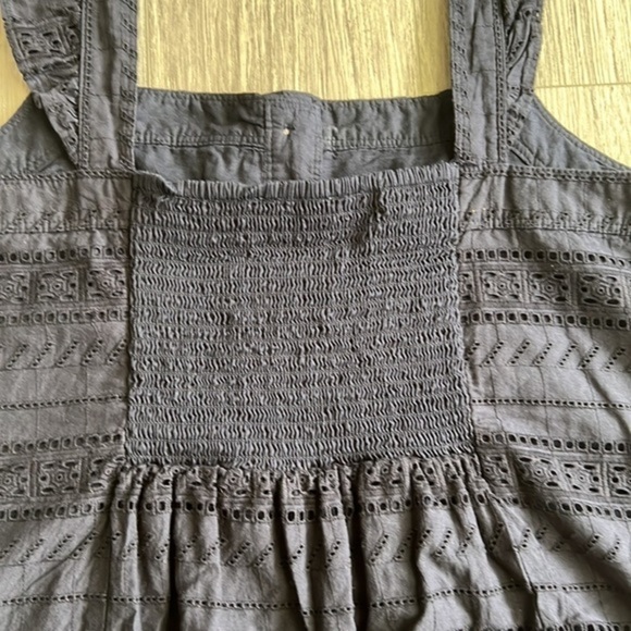LOFT Eyelet‎ Ruffle Tank Top Size LP - Picture 10 of 10